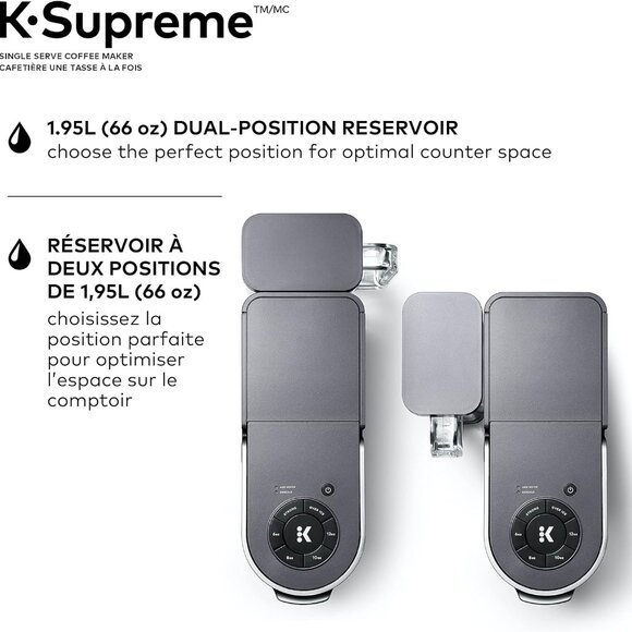 Keurig Dual Position Water Reservoir & Filter Holder-K Cup Supreme Coffee Maker - Picture 9 of 11